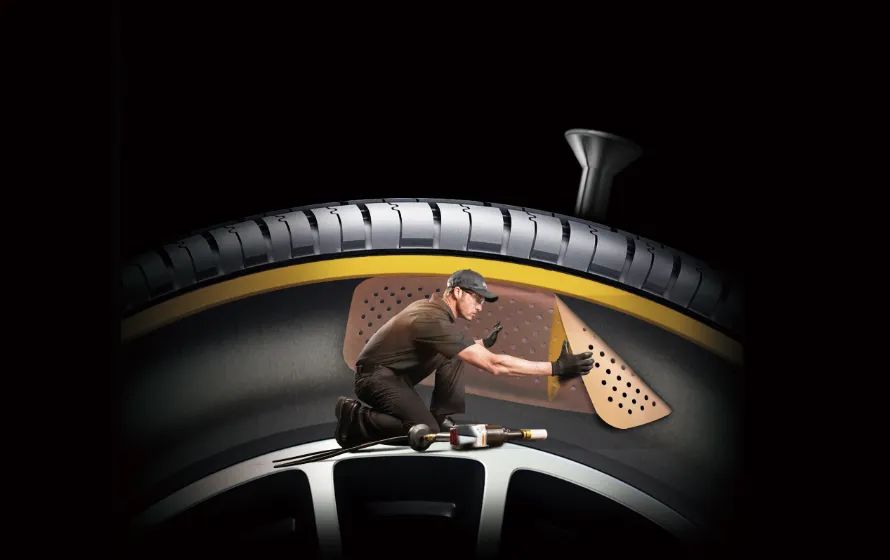 ZETA tire,puncture-resistant tires , puncture-resistant and explosion-proof tires , self-repairing tires , safety tires